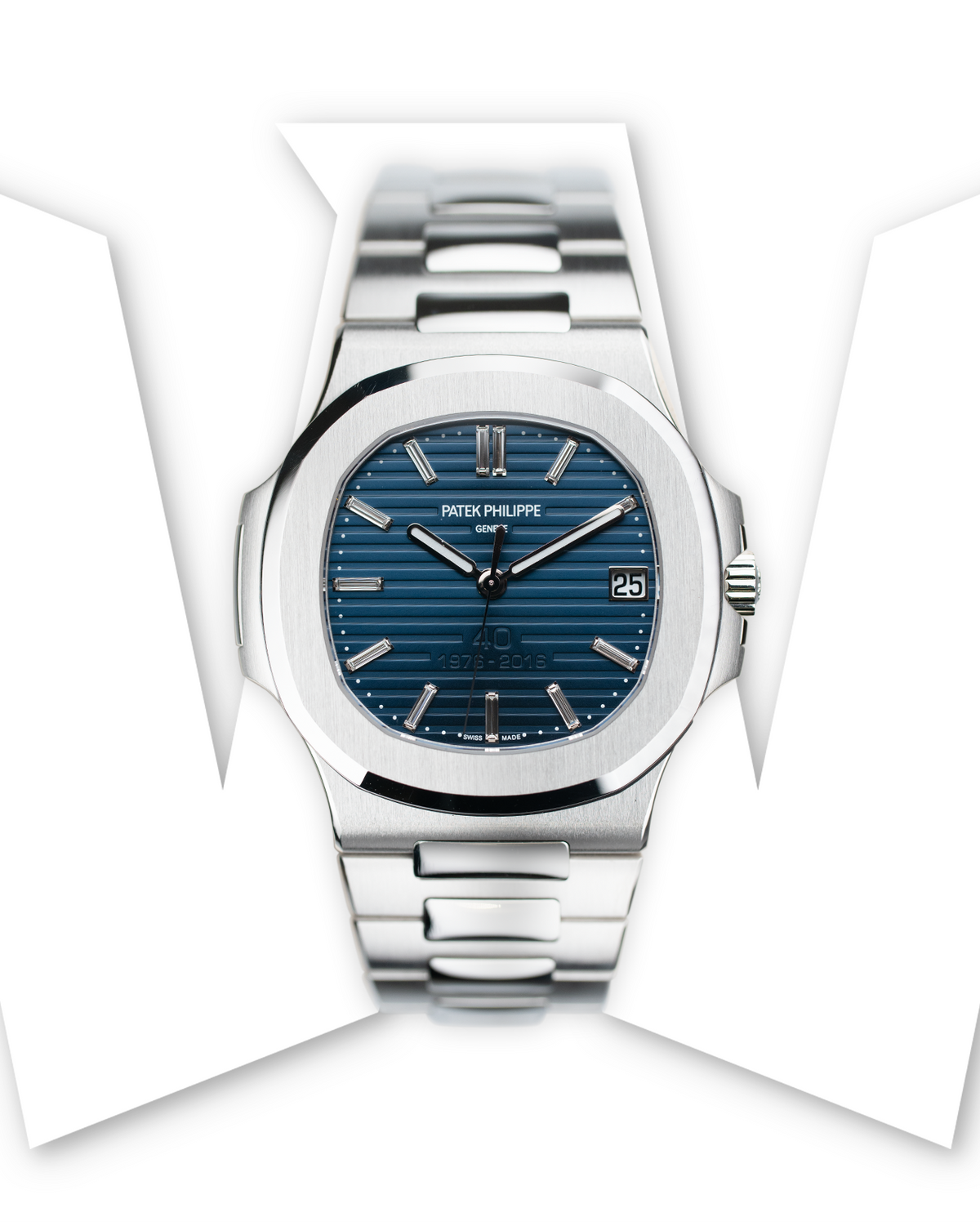Patek Philippe Nautilus Platinum 40th Anniversary 5711 1P 001 Broadwalk Watches