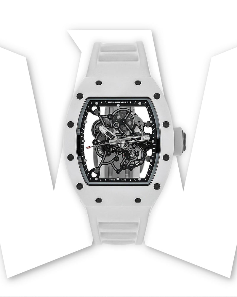 Richard Mille RM055 Bubba Watson TI White Edition